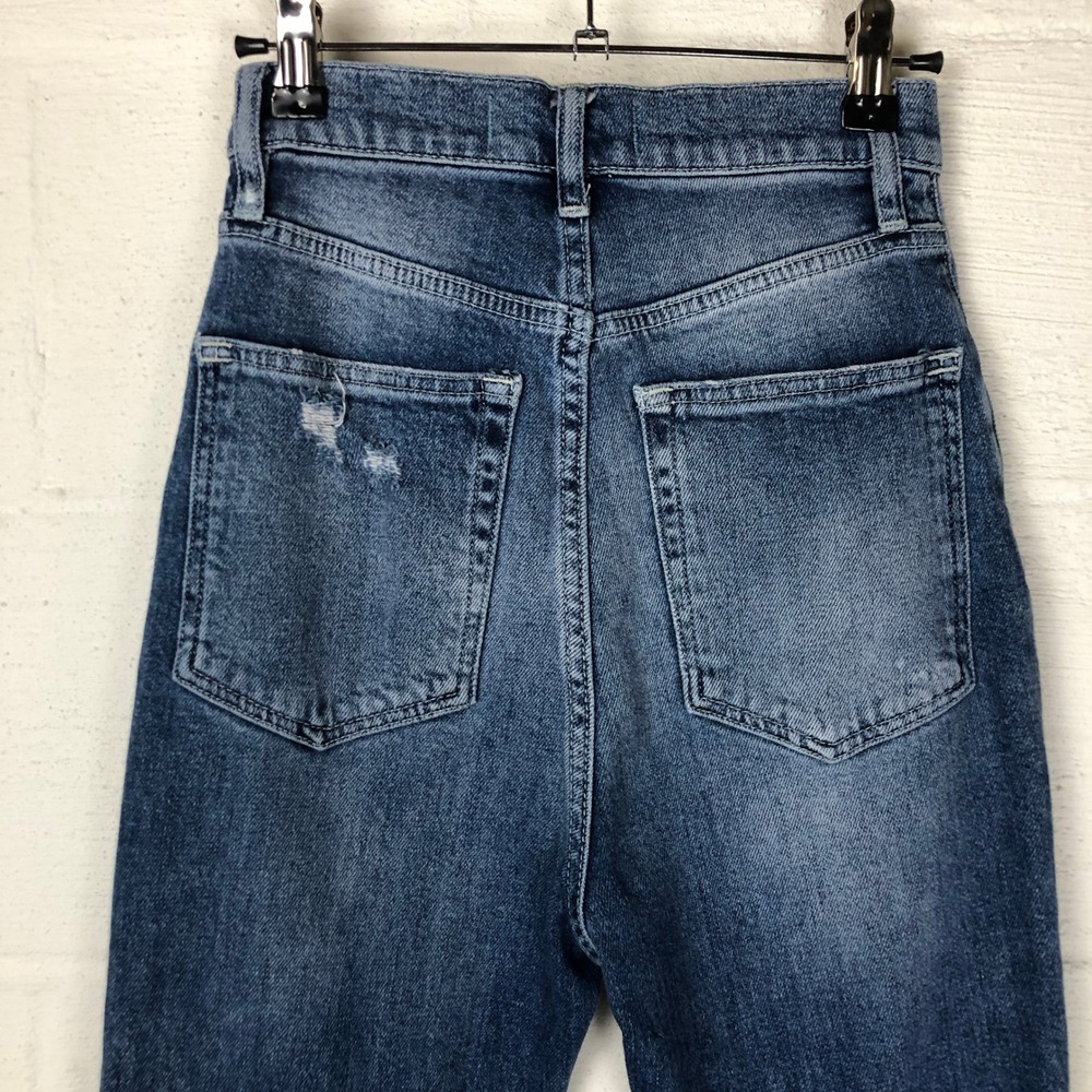 Free People Womens‎ Phoenix Crop Flare Jeans Size 26 Boho Festival Hippie - Picture 4 of 16
